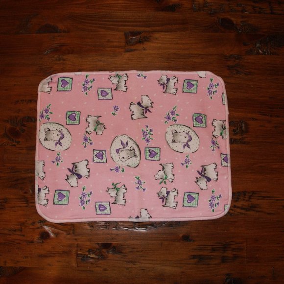 NEW Baby Burpees Cotton Burp Cloths 4 Pack - Pink - Picture 5 of 8